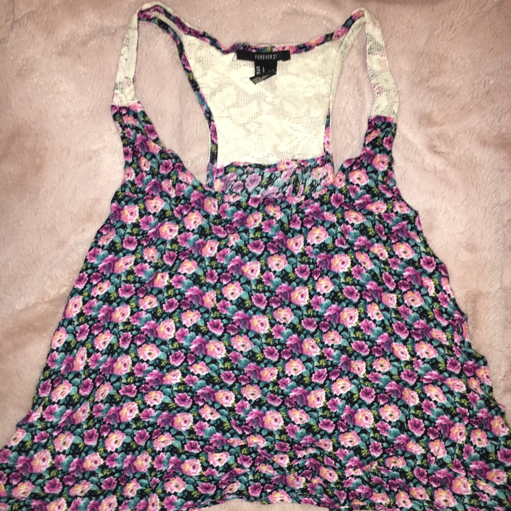 Forever 21 cropped tank top